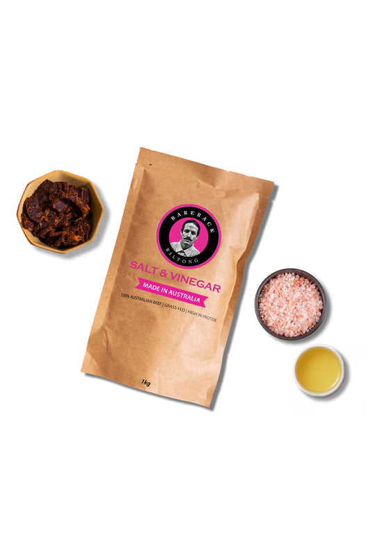 1kg Salt & Vinegar Biltong