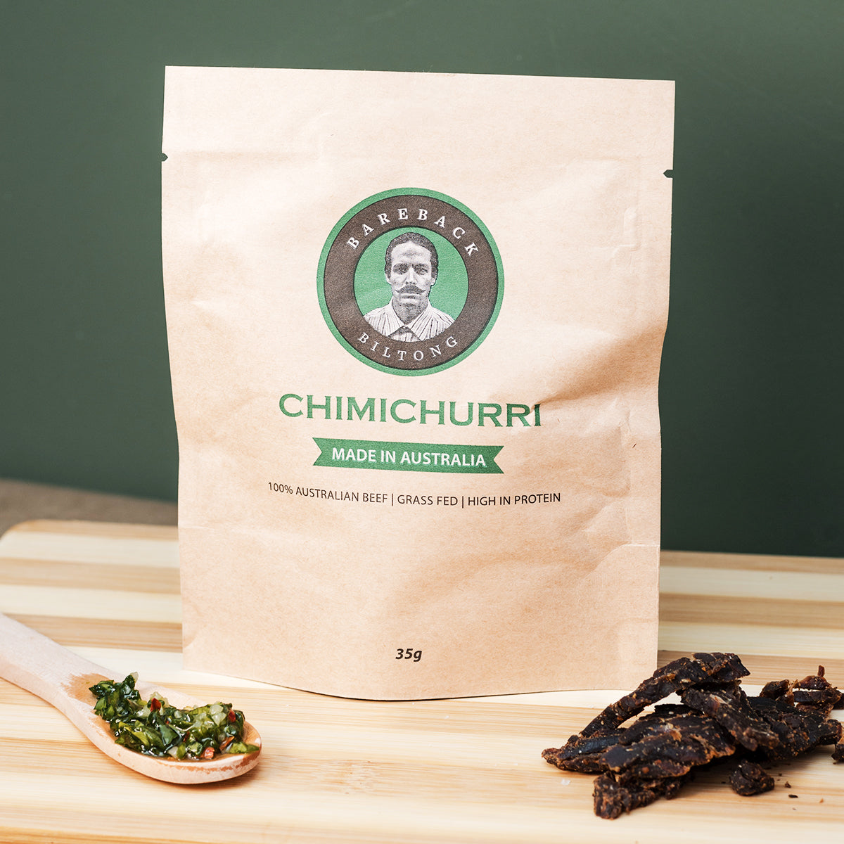 Chimichurri Biltong - Bareback Biltong