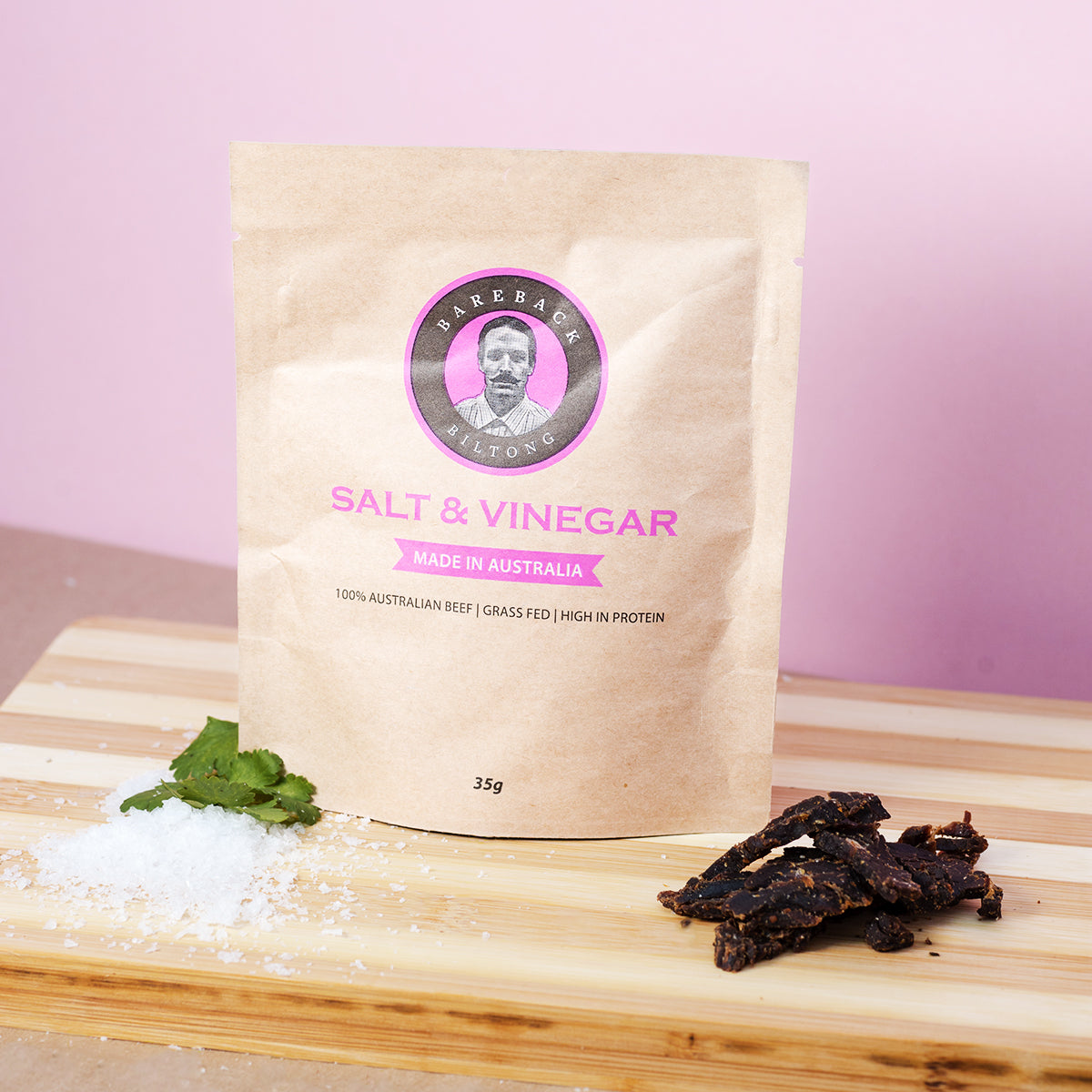 Salt & Vinegar Biltong - Bareback Biltong